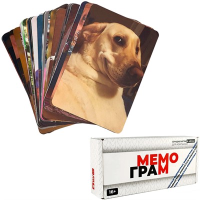 Игра "Мемограм" 16+ МГ001-1 - фото 64802543