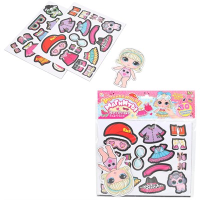 Игра Умка Веселые подружки. Развивающая на магнитах 4630395030403 - фото 64899258