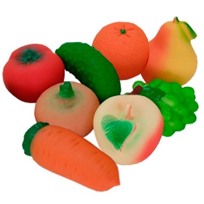 Резиновый Набор овощей и фруктов С-1670 /6/ - фото 65173469