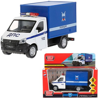 Модель NEXTKUNG-15POL-WH Газель NEXT Полиция синий Технопарк  в коробке - фото 65341021