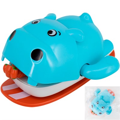 Игрушка завод. 368-11 Бегемот в пак. - фото 65341052