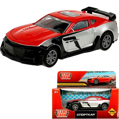Модель 2107C046-R СПОРТКАР 10,5 см Технопарк  в коробке - фото 65415662