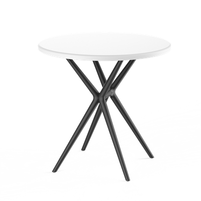 Стол Teori T2 (Белый/черный), PP9902WB (от 12 шт) - фото 66020710