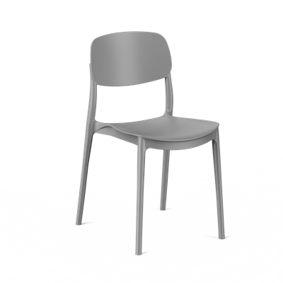 Стул ELLER (серый new) PP0007NG (от 12 шт) - фото 66020836