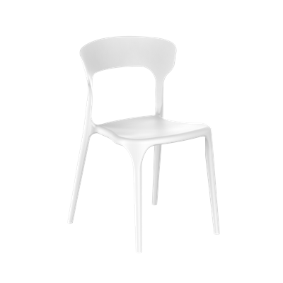 Стул ENOVA LITE (белый) PP0014W (от 12 шт) - фото 66020982