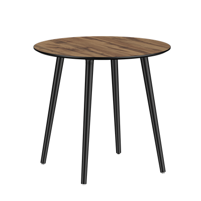 Стол TEYA дуб вотан (черные ножки) (от 12 шт) - фото 66021110