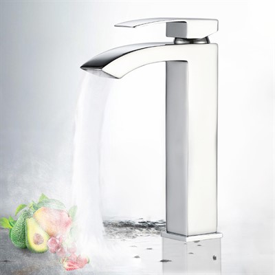 Luara Хром. Смеситель для раковины высокий TVZ-0904 - фото 67452418