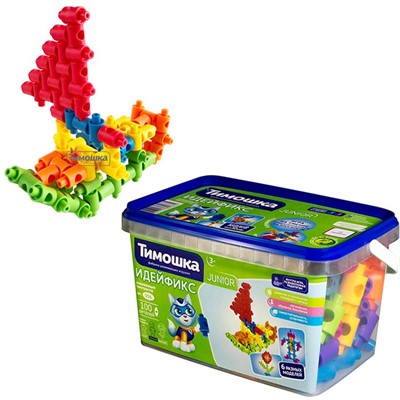 Конструктор «Идейфикс» 100 деталей ТМ "ТИМОШКА" - фото 69462645