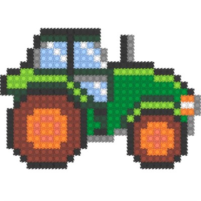 Конструктор Гекко Трактор 544 дет. G-38001 - фото 69463363