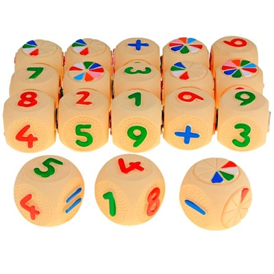 Резиновая игрушка Копилка знаний Веселая арифметика СИ-411 - фото 69740131