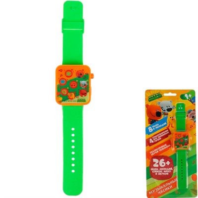 Игрушка на батарейках Музыкальные часики Ми-ми-мишки 26 песен, мелодий и фраз ZY900974-R2 - фото 69740620