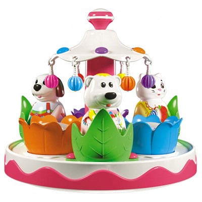 Юла карусель "Зефир" в п/пакете 02101 /4/ - фото 69740696