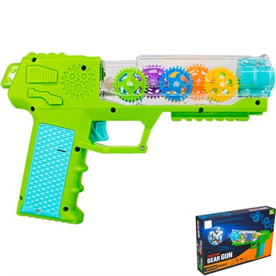 Пистолет на батарейках SL134 в коробке - фото 69741667