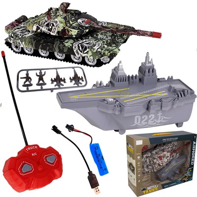 Танк на радиоуправлении 9906-2D в коробке - фото 69742699