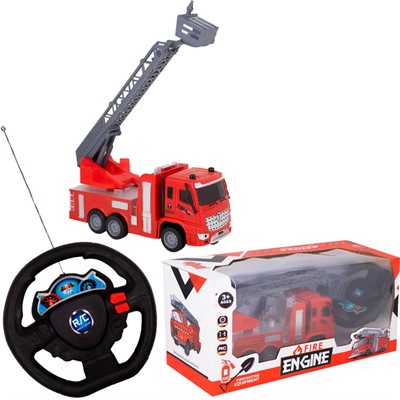 Спецтехника на радиоуправлении A522-1 Пожарная машина в кор. - фото 69743121