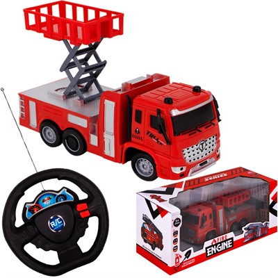 Спецтехника на радиоуправлении A522-3 Пожарная машина в кор. - фото 69743126