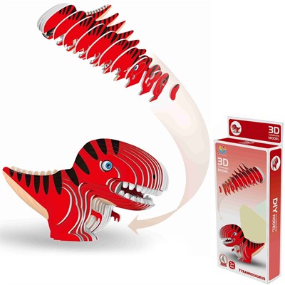 Конструктор картон. P5-30 Динозавр в коробке - фото 69744121
