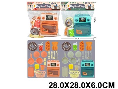 Набор посуды A6619-03 с продуктами в пак. - фото 69744594