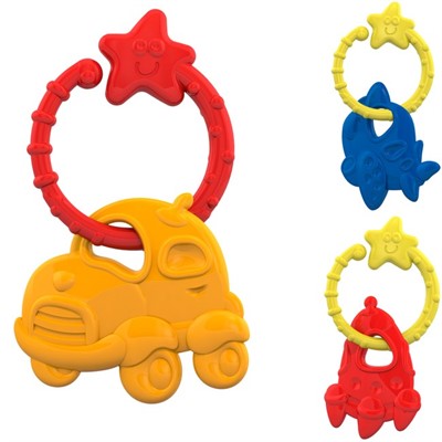 Набор Грызунки в ассорт.Машина ,ракета,самолет 1 шт в пак. 773 - фото 69745384