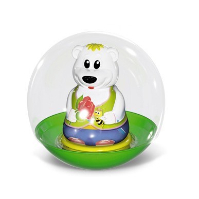 Погремушка неваляшка Мишка 01579 в пак. /9/ - фото 69745606