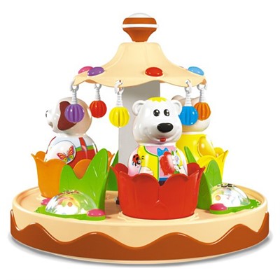 Юла Карусель Тортик 02100 в пакете /4/ - фото 69745835