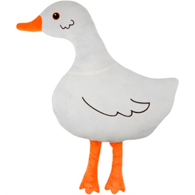 Гусь подушка-игрушка серый 147/60/78-2 - фото 69747021