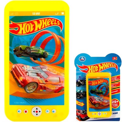 Телефон Голографический ХОТ ВИЛС 25 мелодий,загадок,звуков B1507473-R18 - фото 69747644