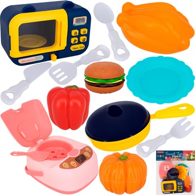 Набор посуды DS218 с микроволновой печью и мультваркой в пак. - фото 69748836