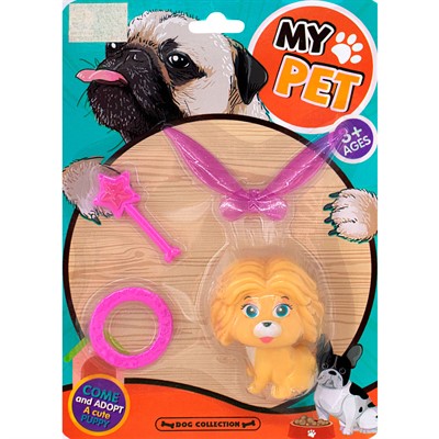 Игровой набор 933-9 питомцы с аксесс на блист. - фото 69748841