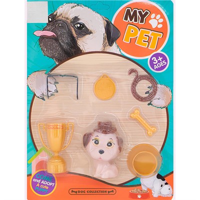 Игровой набор 933A-5 питомцы с аксесс на блист. - фото 69748844
