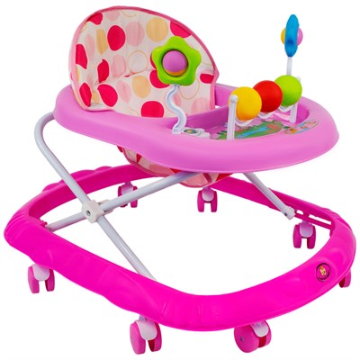 Ходунки розовые с музыкой 141V-1103 - фото 69748917