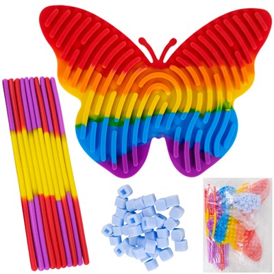 Игрушка антистресс с развитием моторики Бабочка FG250327734C-1 - фото 69749254