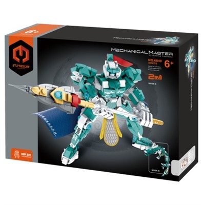 Конструктор 6849 Герой 2 в 1 357 дет. в коробке - фото 69749742