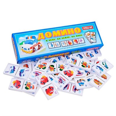 Домино В небе,на земле,на море бол. 00017 /16/ - фото 69750202