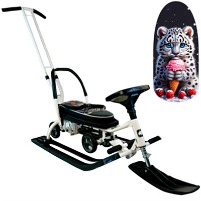 Снегокат 111 SNOWKAT Mobile Сластёна с Т-образным толкателем - фото 69750292