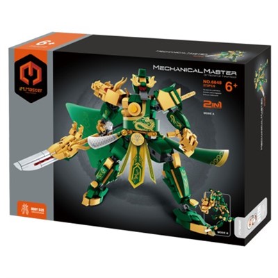 Конструктор 6848 Герой 2 в 1 373 дет. в коробке - фото 69750368