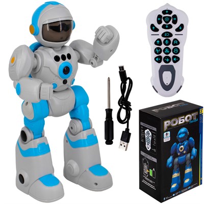 Робот на радиоуправлении BG1545 русское озвучивание в коробке - фото 69750635