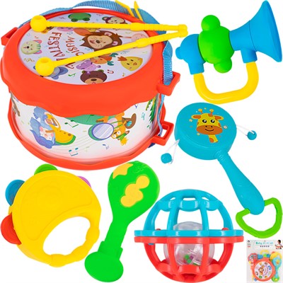 Набор муз. инструментов A882 в пак. - фото 69750640