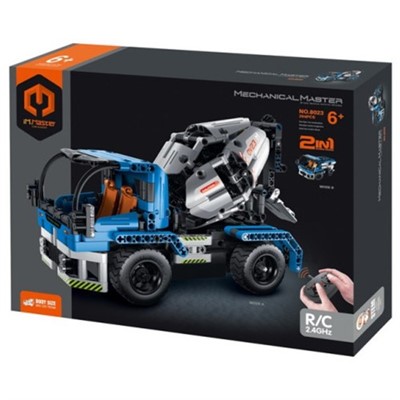 Конструктор на радиоуправлении 8023 Бетономешалка 394 дет. в коробке - фото 69750907