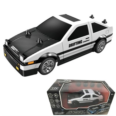 Машина на радиоуправлении Young Racer MK666-853A Дрифт белый в коробке - фото 69751000