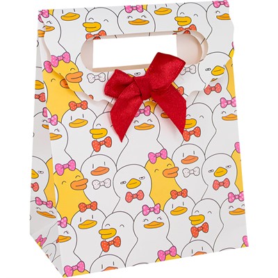 Пакет 15х12х7см с вырубной ручкой, звери 141V-969 - фото 69751075