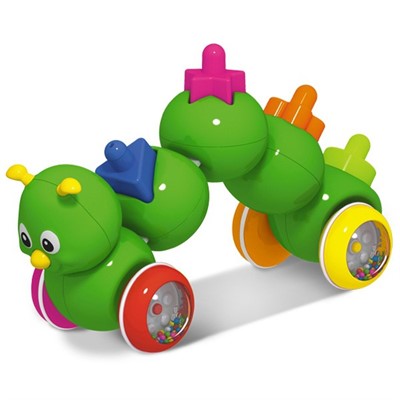 Каталка сортер Гусеничка 01392 /7/ - фото 69751141