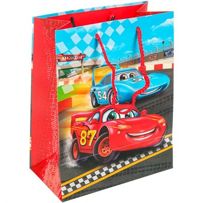 Пакет Чудо праздник с аппликацией, машинки m, PAM-113277-CAR - фото 69751279