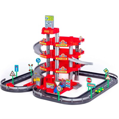 Паркинг 4-уровневый с автомобилями 44723 /П-Е/ /1/ - фото 69753282