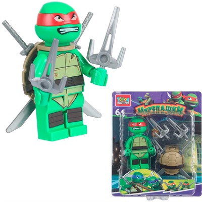 Город мастеров 18233-XU Фигурка Черепашки с аксессуарами - фото 69753918