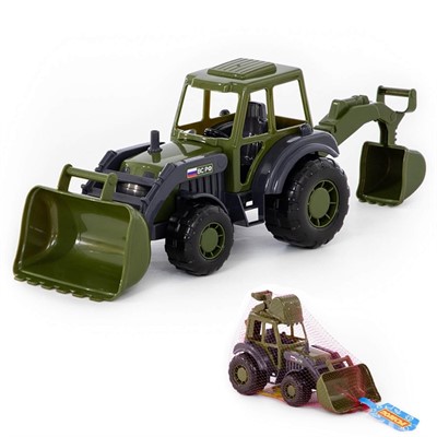 Трактор Мастер экскаватор военный 48714 П-Е /12/ - фото 69758185