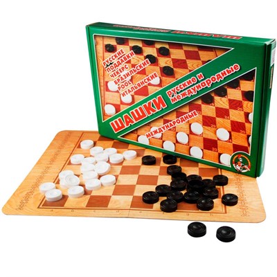 Шашки большие (умные игры) 01068 - фото 69759594