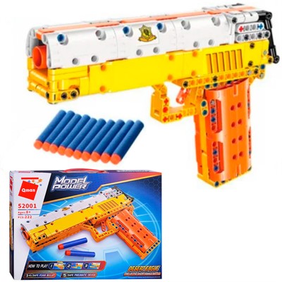 Конструктор 52001 QMAN Пистолет в кор. - фото 69759688