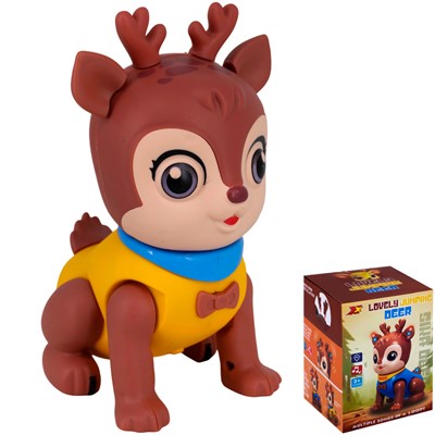 Игрушка на батарейках 2311 Олененок в кор. - фото 69760849