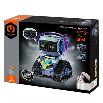 Конструктор на радиоуправлении 8055 Робот 433 дет. в коробке - фото 69761721